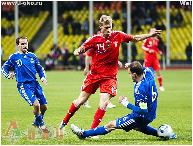 Сборная России - сборная Андорры  6-0