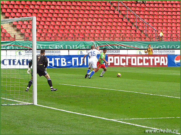 Матч Локомотив - Сатурн 25 августа 2007 года