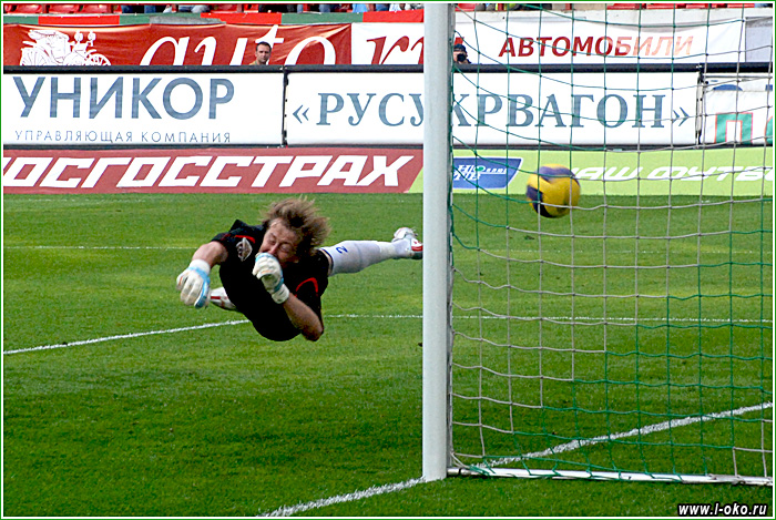Фото с матча ФК Локомотив Москва - Крылья Советов 2007 год
