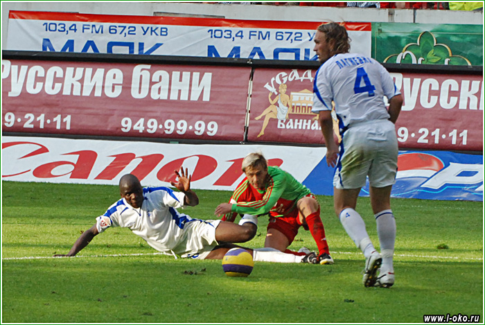 Фото с матча ФК Локомотив Москва - Крылья Советов 2007 год