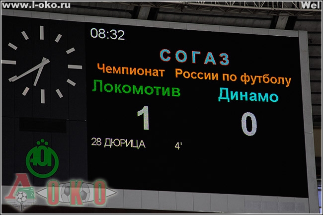 ФК Локомотив - ФК Динамо 3-2
