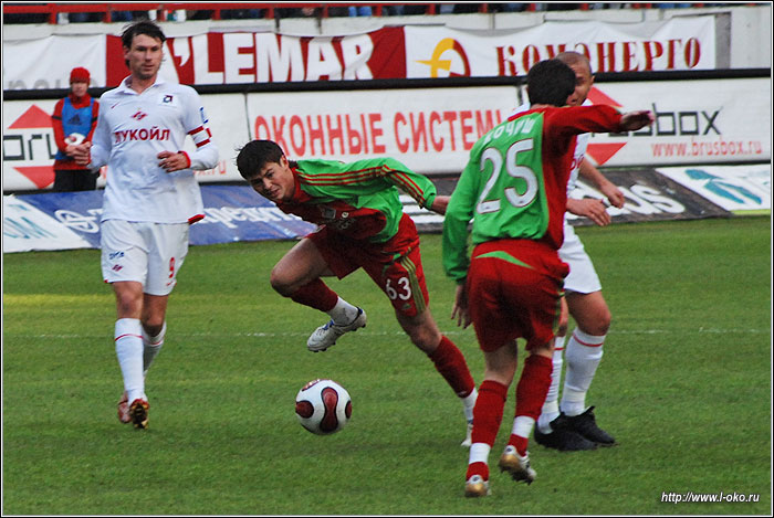 Фото с матча Локомотив - Спартак 2 мая 2007 года