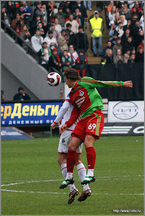 Фото с матча Локомотив - Спартак 2 мая 2007 года