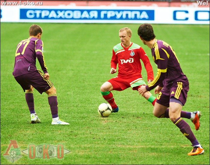 Фото с матча Локомотив - Анжи