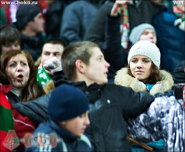 Фото с матча Локомотив Москва - Кубань