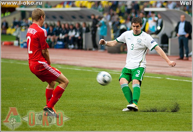 Сборная России - сборная Ирландии 0-0